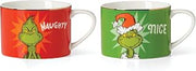Lenox 894171 Merry Grinchmas Naughty & Nice Mugs