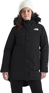 The North Face Girls' Arctic Parka | Waterproof Winter Jacket With Waterfowl Down Insulation, Fleece Lined Hood