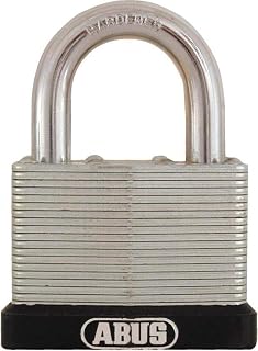 ABUS 45/45 B KD 1.75-Inch Economy Laminated Steel Keyed Different Padlock, Silver