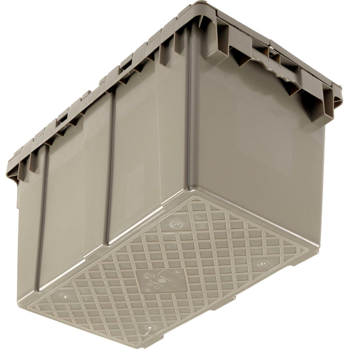 Distribution Container With Hinged Lid 22-3/8x13x13 Gray by Monoflo – Plastic, Gray, Model 257810