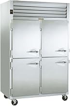Traulsen G22003 Dealer's Choice Two Section Reach-In Freezer with Half-Height Doors (Hinged Left/Left)