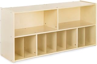 Guidecraft Diaper Storage - Birch Plywood : Baby Changing Supply Shelf, Hanging Wall Mount, Wooden Caddy for Nursery, Daycare, School, Classroom