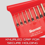 Starrett Set of 4 / Dark Grey / 1 Pin Punches