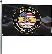 US Chemical Corps Gulf Combat Retired Outdoor 4x6Ft Waterproof Polyester Flag - Home Yard Decor17