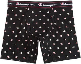 Champion Men's C Logo Printed Boxer Brief
