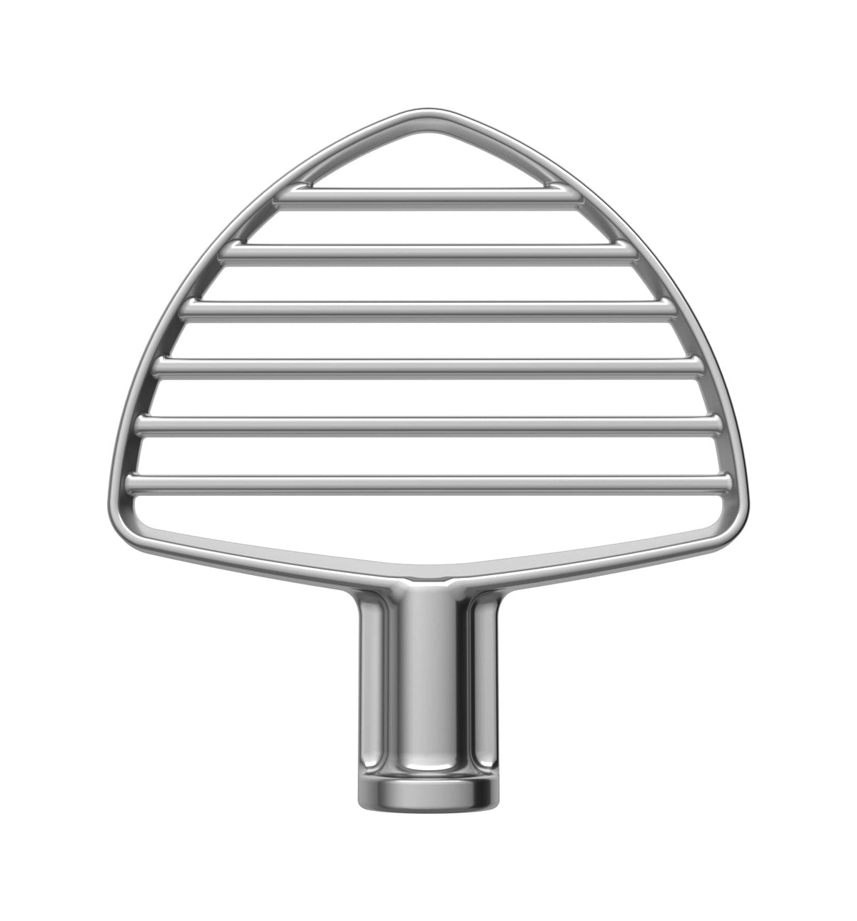 Stainless Steel Pastry Beater Attachment for Commercial 8-Quart Bowl-Lift Stand Mixers (KSM8990 & KSMC895) by KitchenAid – Stainless Steel, Model KSMPB7SSC