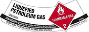 Labelmaster HDT32 UN1075 Petroleum Gases, Liquid (Pack of 500)