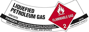 Labelmaster HDT32 UN1075 Petroleum Gases, Liquid (Pack of 500)