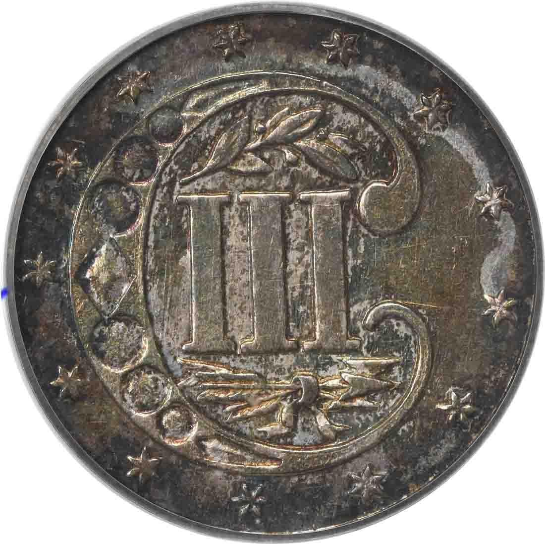 1868 P Three Cent Silver by Generic – Silver