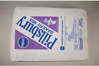 General Mills Pillsbury Chocolate Creme Base Cake Mix, 50 Pound -- 1 each.