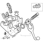 Chain Assembly Replacement by RIDGID – 7.5"L x 7"W x 2"H, Model 41155