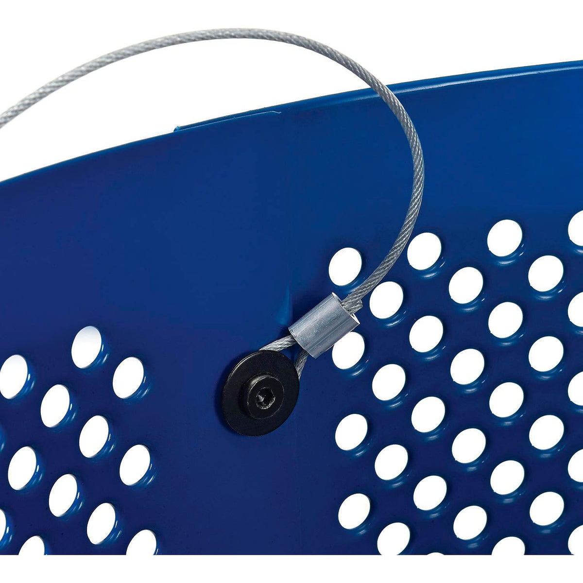 Global Industrial Blue / Industrial / 36.0 gallons Outdoor Trash Cans