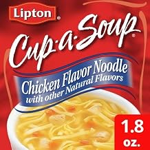 PACK OF 12 - Lipton Cup-a-Soup Chicken Noodle with White Meat Instant Soup, 1.8 oz
