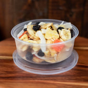 Pro-Kal 8 Ounce Plastic Deli Container - 500 / CS by Fabri-Kal – 500 Count (Pack of 1), 8.0 ounces, Plastic, Clear, Model 9505100