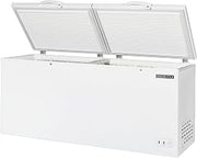Maxx Cold Select Series Chest Freezer with Split Top, 79"W, 23.6 cu. ft. Storage Capacity, Locking Lids, Garage Ready, in White (MXSH23.6SHC)