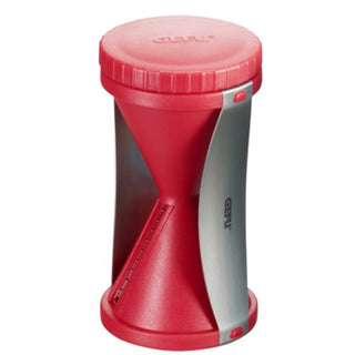 SPIRELLI Spiral Slicer RED by GEFU – 12.5 x 7.5 x 16 cm, Stainless Steel, Red, Model GE89305