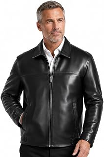 REED Men's New Zealand Lambskin Leather Jacket