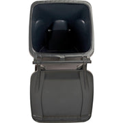 Mobile Heavy Duty Trash Container by OTTO – 26.38 x 25.25 x 42.13 inches, 65.0 gallons, Polyethylene, Gray, Model 237279GY