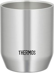 Thermos JDH-360 S Vacuum Insulated Cup, 12.2 fl oz (360 ml), Stainless Steel