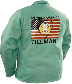 We Weld America Green Fr Cotton 30in Jacket Xl As Shown by Tillman Company