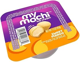 My Mochi Sweet Mango Ice Cream, 1.5 Ounce - 72 per case.