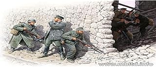 Masterbox Master Box German MTN Troops and Soviet Marines (6) Figure Model Building Kits (1:35 Scale)