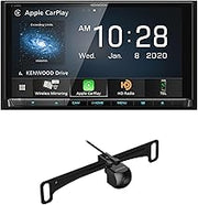 Excelon DDX9907XR 6.8" Capacitive Touch Panel DVD Receiver Bluetooth & HD Radio | 6.8" High Definition Monitor | Plus KENWOOD CMOS-240U Universal Backup Camera