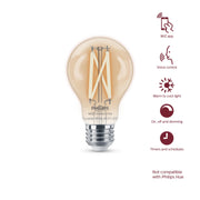 Smart Lighting by PHILIPS – Glass, White, Pack of 4, Model 567164