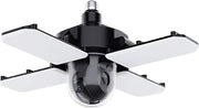 Feit Electric LED Garage Ceiling Light with Camera, Smart Security Garage Light WiFi 2.4GHz, Screw-in E26 Base, Motion Sensor, Two-Way Audio, Video Motion Notifications, 12,000 Lumens, 5000K Dimmable