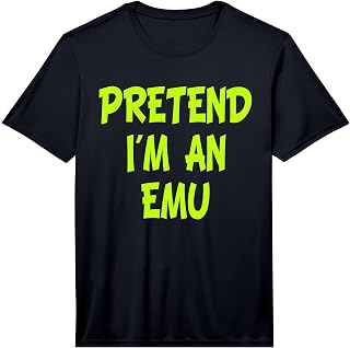 Mens Pretend I'm an Emu Party Performance T-Shirt