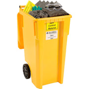 Universal Wheeled Spill Kit by Global Industrial – Yellow, Model DASHU30