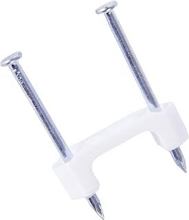 nVent GARDNER BENDER PS-250N 1/2 in. Plastic NM Cable Staples, 250-Pack