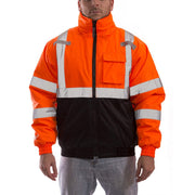 Rubber J26119 Bomber II Orange Winter Jacket (1 Case/12 Jackets) (3X-Large) by TINGLEY – Quilted polyester, Orange, Pack of 12