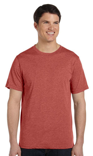 BELLA+CANVAS Triblend Short Sleeve Tee by Bella + Canvas – Polyester,Cotton, Clay Triblend, Model 3413C