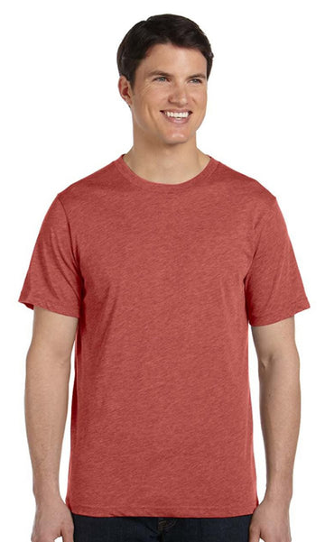 BELLA+CANVAS Triblend Short Sleeve Tee by Bella + Canvas – Polyester,Cotton, Clay Triblend, Model 3413C