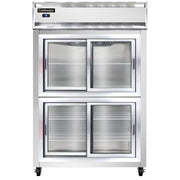 2RS-SA-SGD-HD Two Section Sliding Glass Door Refrigerator by Continental Refrigerator – Commercial Grade