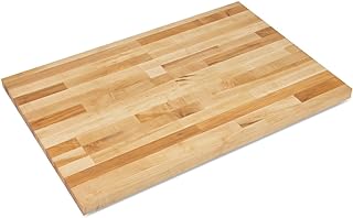 John Boos Work Table, 1-1/2 inch Maple Top Only, 102 inchW x 36 inchD x 1+ inchH