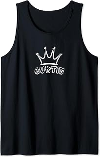 CURTIS Family Name - Cool Curtis Name and Royal Crown Tank Top