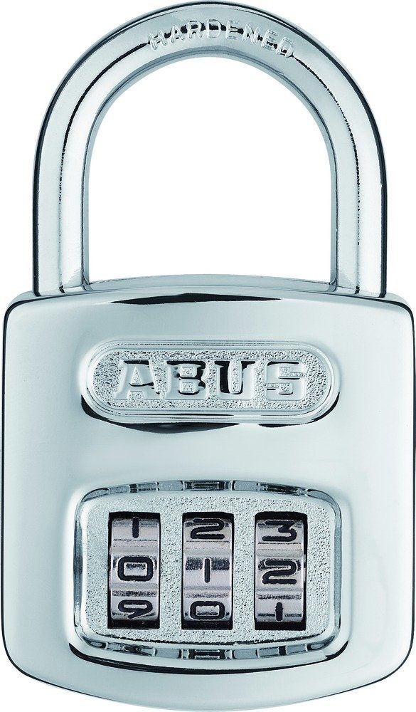 ABUS 160/40 / Chrome / Standardbügel Combination Padlocks