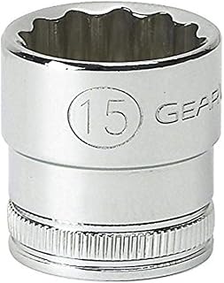GEARWRENCH 3/8" Drive Standard Metric Socket 21mm, 6 Point - 80331