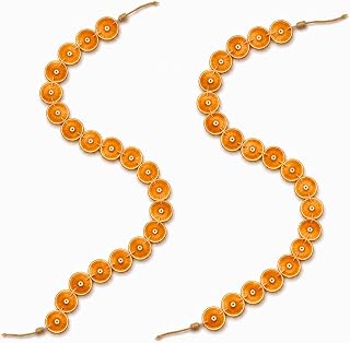 2Pack 10FT Dried Orange Garland with 30 Dried Fruit Slice Decor Christmas Tree Fireplace Mantles Table Door Windows Farmhouse