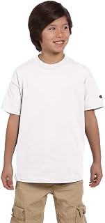 Champion Youth Jersey Tee White