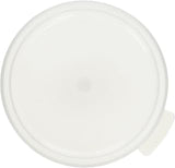 Cambro Round Storage Container 1 Quart Lid White