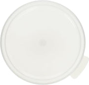 Cambro Round Storage Container 1 Quart Lid White