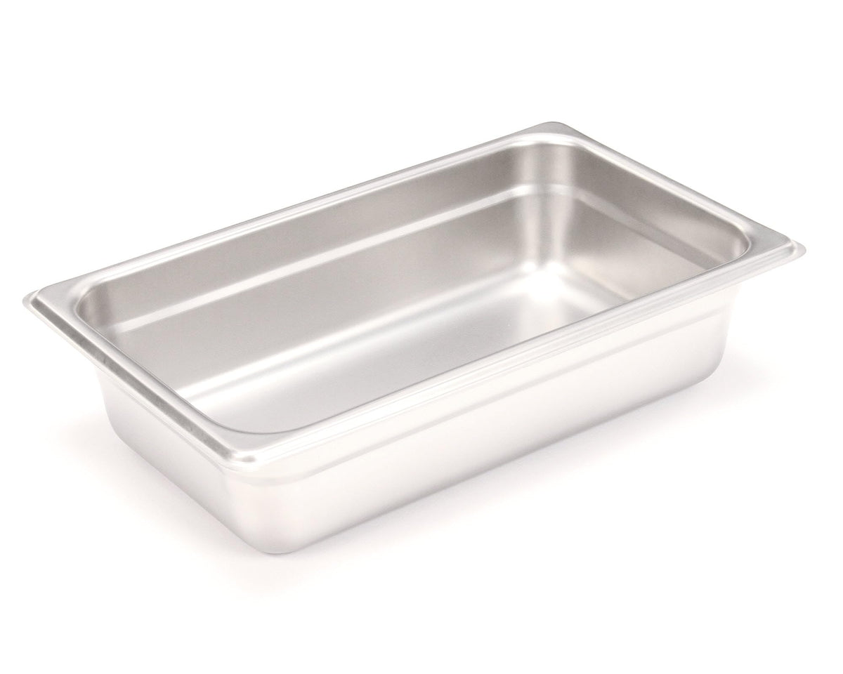 Merchandisers Pan 1/4Th by Nemco – 7.01 x 9.01 x 9.01 inches, Metal, Silver, Model 46908