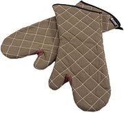 Bestguard Oven Mitt, 17", WebGuard Plus Fabric, Tan, Pair