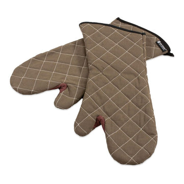 Bestguard Oven Mitt by San Jamar – 17", kevlar, cotton, Cotton, Tan, Model 800FG17
