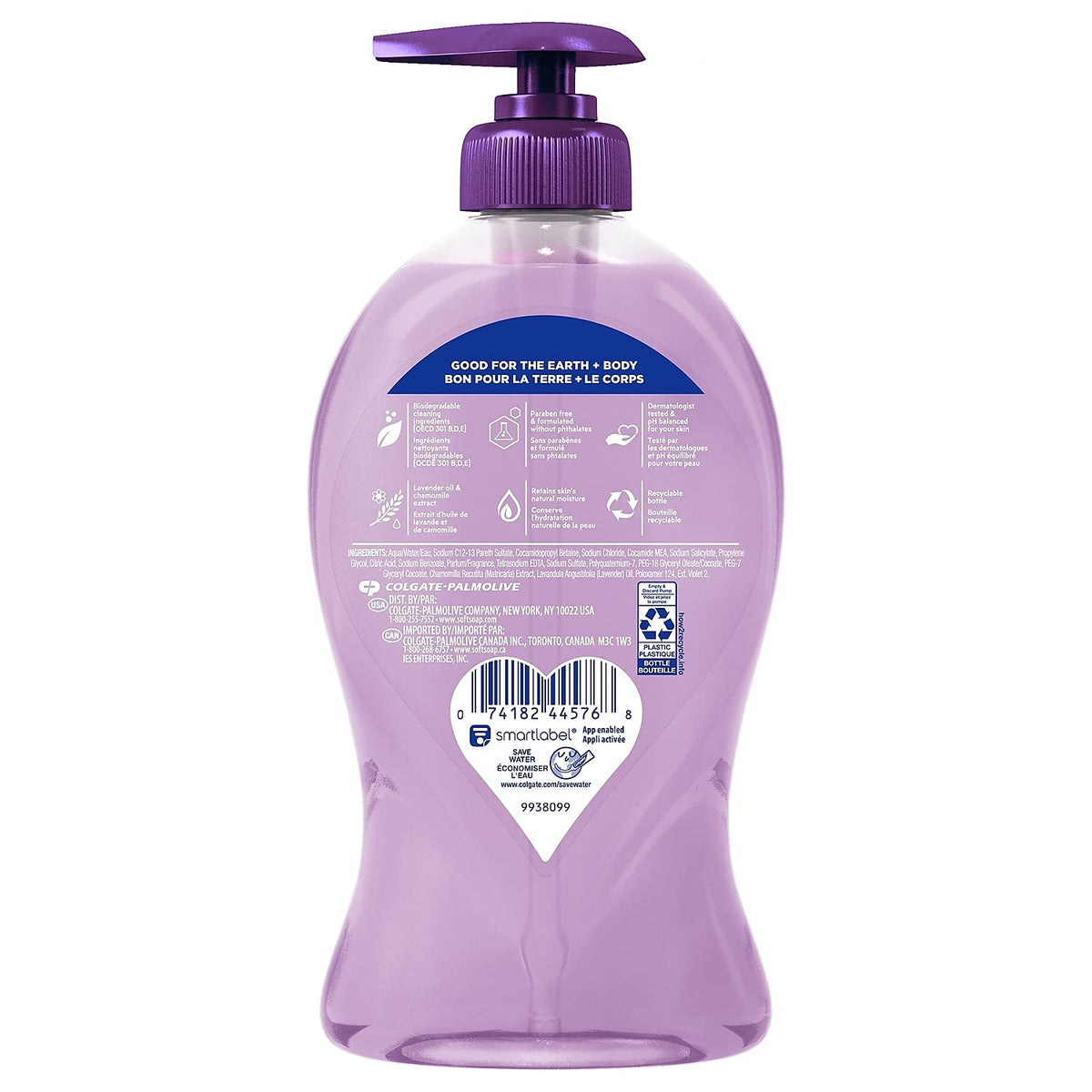Softsoap Purple, Clear / 11.25 Fl Oz (Pack of 1) / Lavender & Chamomile Hand Wash