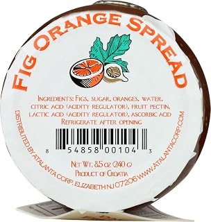 Dalmatia Fig Spread W/ Orange (Economy Case Pack) 8.5 Oz Jar (Pack of 12)