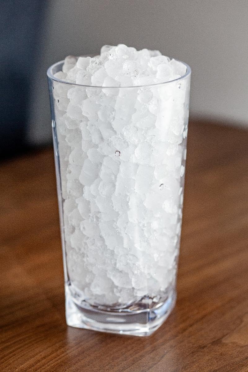 Pearl Ice Built-in Commercial Ice Maker Machine Stainless Steel by Ice-O-Matic – 22.0 pounds, Stainless Steel, Model GEMU090A+